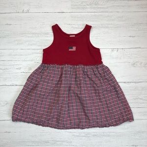 Vintage Gap Flag Tank Top Dress